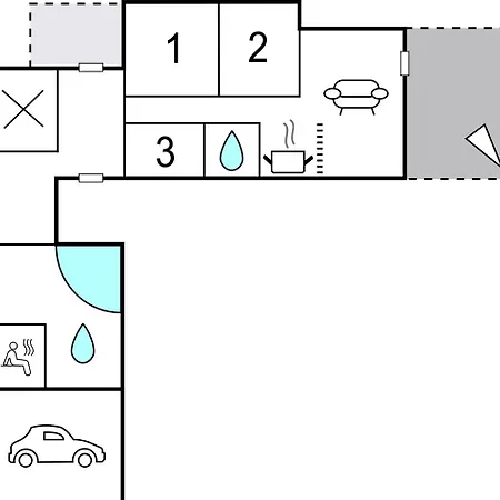 Beautiful In Nexo With Kitchen *